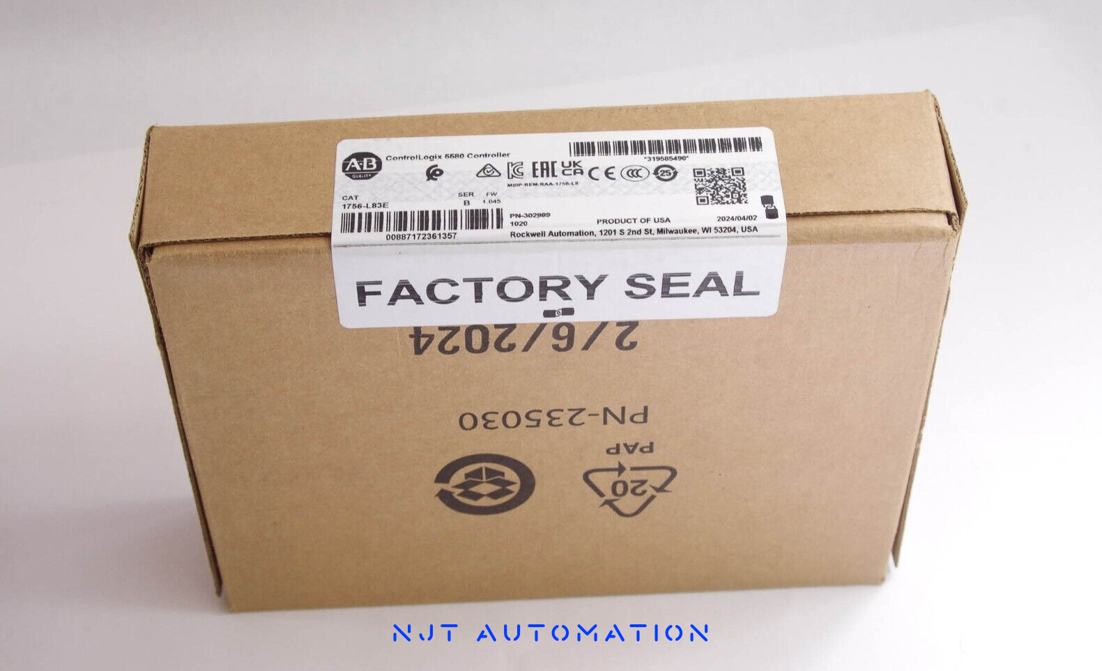 1756-l83E | Allen Bradley ControlLogix Processor | Ready to Ship